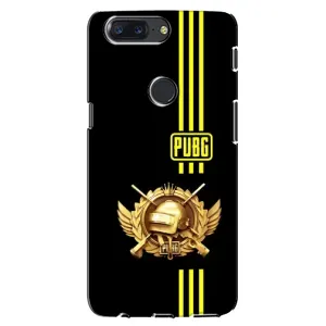Чехол (TPU) с картинкой "Лого Пабг" на ВанПлас 5Т (Лого PUPG)