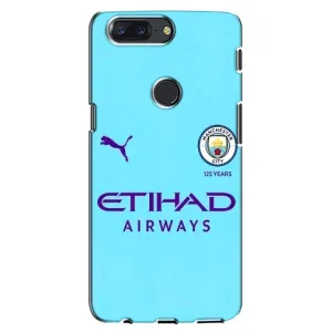 Силиконовые Чехлы принт Футбол на One Plus 5T (Man City)