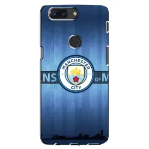 Силиконовые Чехлы принт Футбол на One Plus 5T (ManCity)