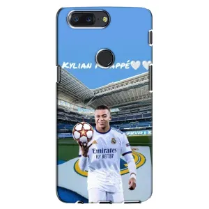 Чохол (TPU) з Футболістом на One Plus 5T (Mbappe Real)