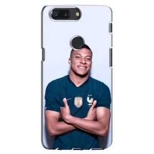 Чохол (TPU) з Футболістом на One Plus 5T (Мбаппешичка)