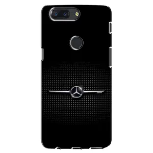 Силиконовый бампер с картинкой машины на One Plus 5T (Mercedes)