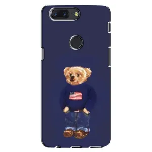 Чехлы Мишка Тедди для ВанПлас 5Т (Мишка USA)