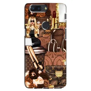 Чехол Стиль Louis Vuitton на One Plus 5T (Мода Луи Виттон)
