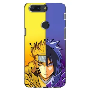 Купить Чехлы на телефон с принтом Anime для One Plus 5T (Naruto Vs Sasuke)