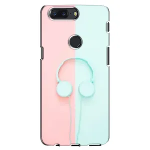 Чехол с рисунком «Наушники» для OnePlus 5T