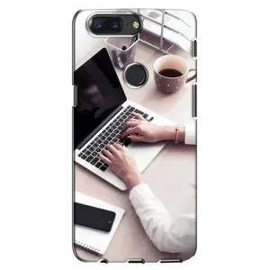 Силиконовый бампер (Работники) на One Plus 5T (Офисный работник)