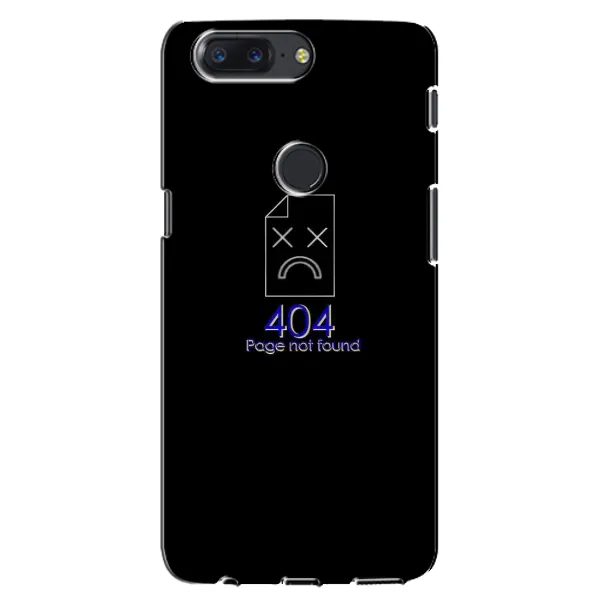 Чехол с рисунком «Ошибка 404» для OnePlus 5T