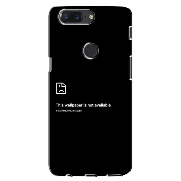 Чехол с рисунком «Ошибка» для OnePlus 5T