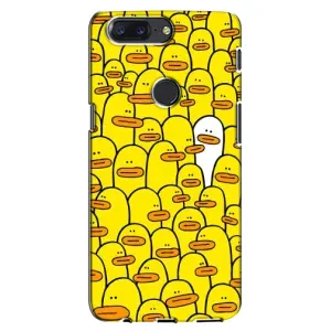 Силіконовий бампер з картинкою звірів для One Plus 5T (Особливий)
