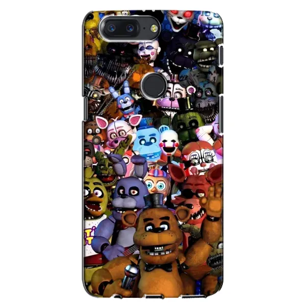 Чехол с рисунком «Персонажи Фредди» для OnePlus 5T