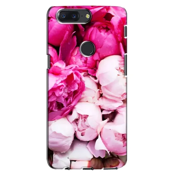 Чехол с рисунком «Пионы» для OnePlus 5T Чехол с рисунком «Пионы» для OnePlus 5T