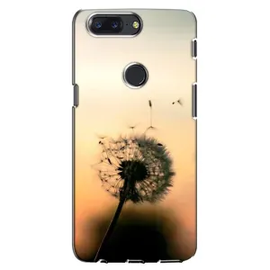 Силиконовый Чехол с одуванчиками на One Plus 5T (Роздумаханый одуванчик)