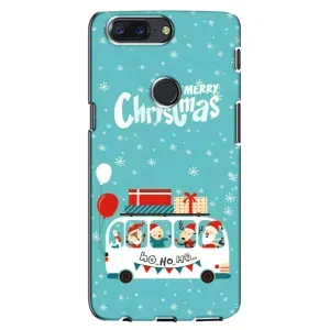 Силиконовый бампер на рождество для One Plus 5T (Рождественское настроение)
