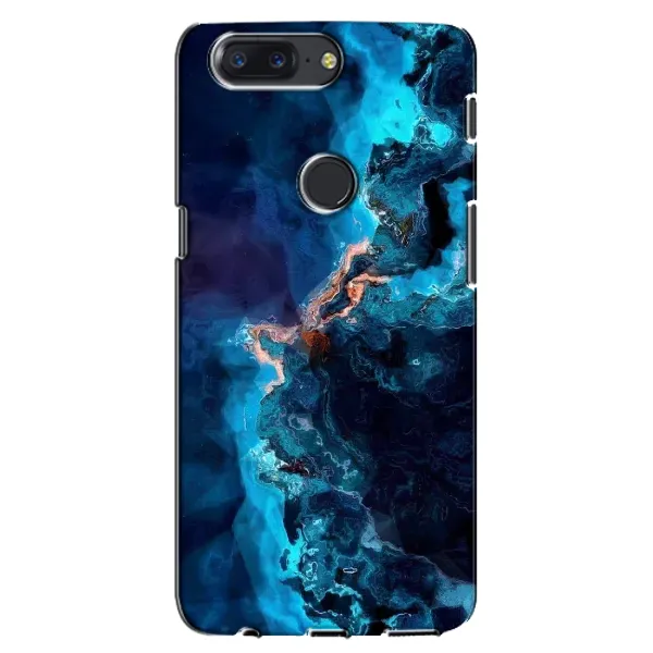 Чехол с рисунком «Синий мрамор» для OnePlus 5T Чехол с рисунком «Синий мрамор» для OnePlus 5T