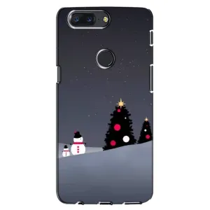 Чехлы на Новый Год One Plus 5T (Снеговички)