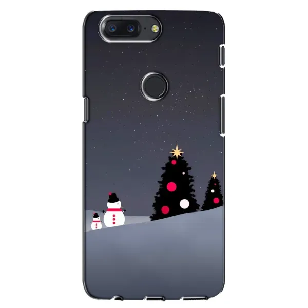 Чехол с рисунком «Снеговички» для OnePlus 5T Чехол с рисунком «Снеговички» для OnePlus 5T