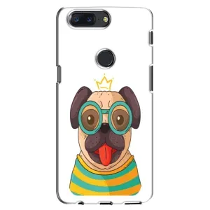 Бампер для One Plus 5T з картинкою "Песики" (Собака Король)