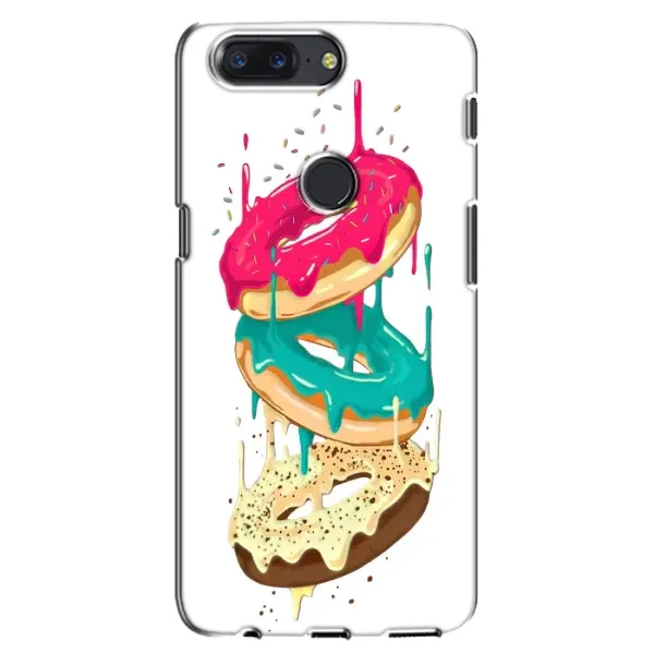 Чехол с рисунком «Сочные пончики» для OnePlus 5T Чехол с рисунком «Сочные пончики» для OnePlus 5T