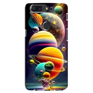 Чехол с рисунком «Солнечна система» для OnePlus 5T