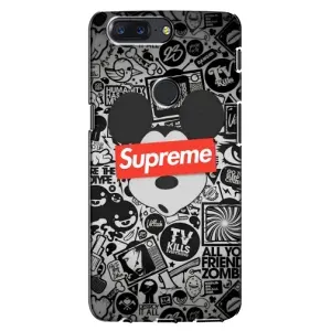 Чехол с рисунком «Supreme Маус» для OnePlus 5T