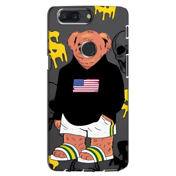Чехол с рисунком «Teddy USA» для OnePlus 5T Чехол с рисунком «Teddy USA» для OnePlus 5T