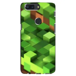 Чехлы для One Plus 5T (Персонажи Майн Крафт) (Текстура)
