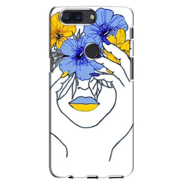 Чохол з малюнком «Українка на всю голову» для OnePlus 5T Чохол з малюнком «Українка на всю голову» для OnePlus 5T