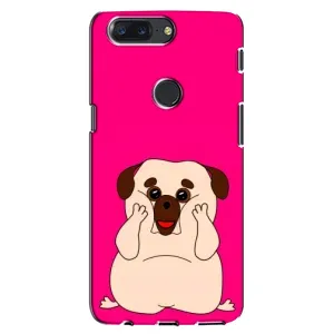Чохол (ТПУ) Милі песики для One Plus 5T (Веселий Мопсік)