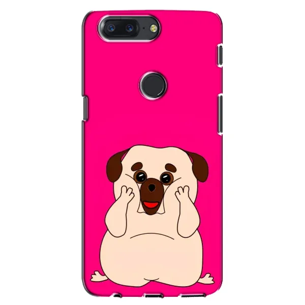 Чехол с рисунком «Веселый Мопсик» для OnePlus 5T Чехол с рисунком «Веселый Мопсик» для OnePlus 5T