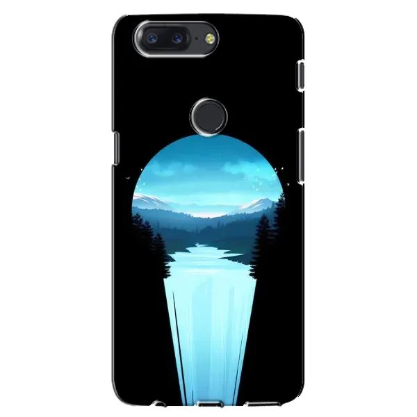 Чехол с рисунком «Синий Водопад» для OnePlus 5T Чехол с рисунком «Синий Водопад» для OnePlus 5T