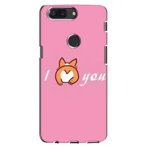 Силіконові Чохли Коханій людині для One Plus 5T (Я тебе кохаю)