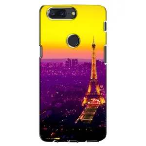 Чохол Ейфелева Вежа на One Plus 5T (Яскрава башня)