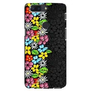 Чехол с Цветами для One Plus 5T (Яркие цветы)