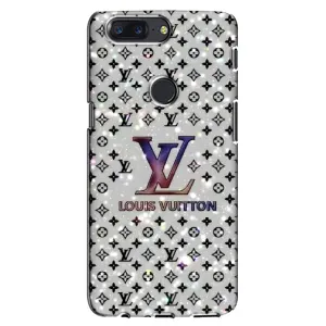 Чехол Стиль Louis Vuitton на One Plus 5T (Яркий LV)