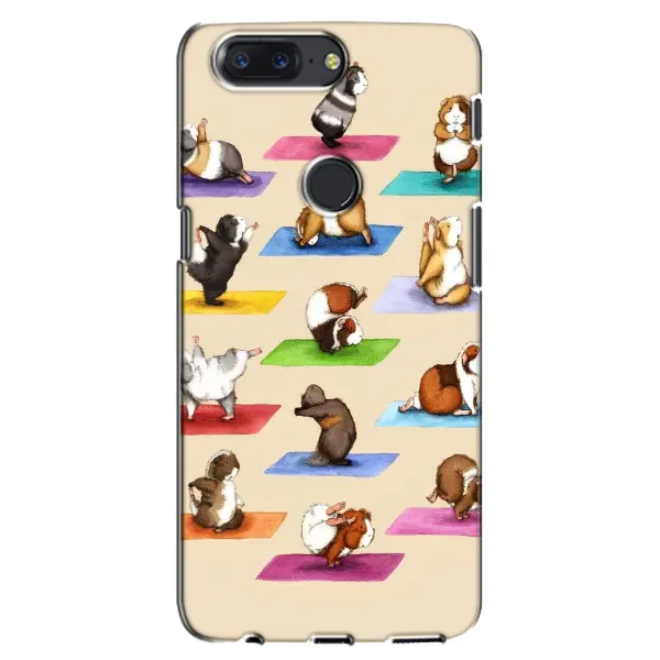 Чехол с рисунком «Ёга свинок» для OnePlus 5T