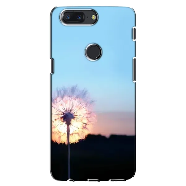 Чехол с рисунком «Закат с одуванчиком» для OnePlus 5T