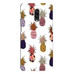 Чохол з зображенням смачної їжі для One Plus 6T (Ананаси)