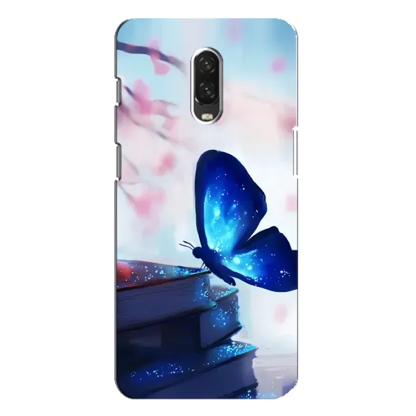 Чехол с рисунком «Бабочка синяя» для OnePlus 6T Чехол с рисунком «Бабочка синяя» для OnePlus 6T