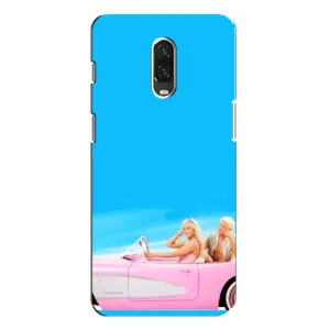 Силиконовый Чехол Барби Фильм на One Plus 6T (Барби и Кен)