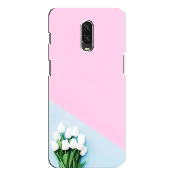 Чехол с рисунком «Белые тюльпаны» для OnePlus 6T Чехол с рисунком «Белые тюльпаны» для OnePlus 6T