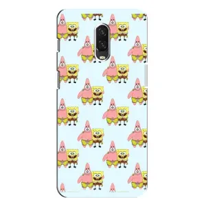 Чехлы с Патриком на One Plus 6T (Боб и Патрик)