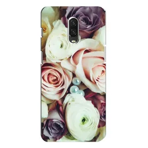 Чехлы с принтом Розочки для One Plus 6T (Букет РОЗ)