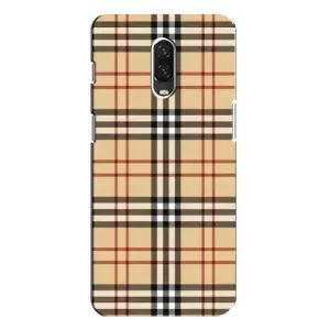 Чехол с Брендами одежды на ВанПлас 6Т (Burberry стиль)