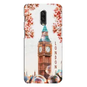 Чехол с рисунком «Часы Лондон» для OnePlus 6T