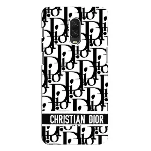 Чехол (Dior, Prada, YSL, Chanel) для One Plus 6T (Christian Dior)