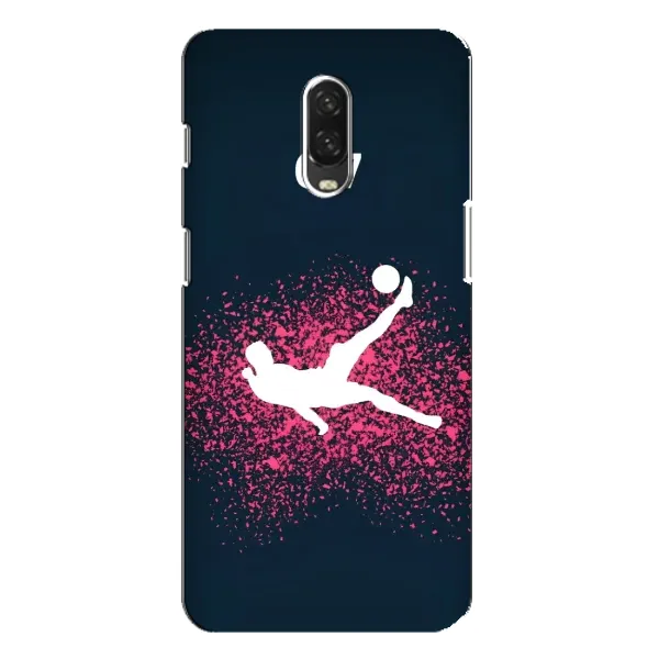 Чехол с рисунком «CR7 Удар» для OnePlus 6T