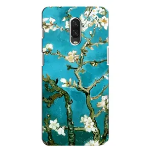 Чехол с принтом САКУРЫ на One Plus 6T (Цветение Сакуры)