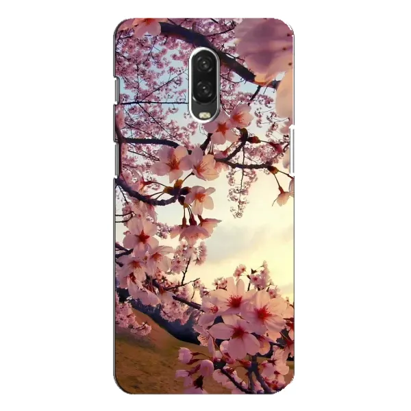 Чехол с рисунком «Цветущая сакура» для OnePlus 6T Чехол с рисунком «Цветущая сакура» для OnePlus 6T