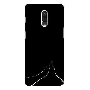 Чохол з картинками на чорному фоні для One Plus 6T (Дорога)